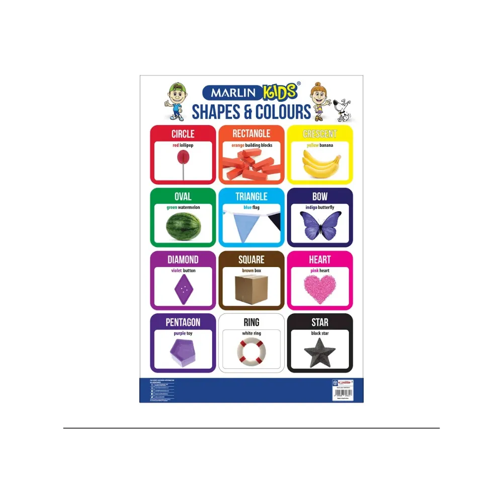 Chart Kids Shapes & Colours - Marlin