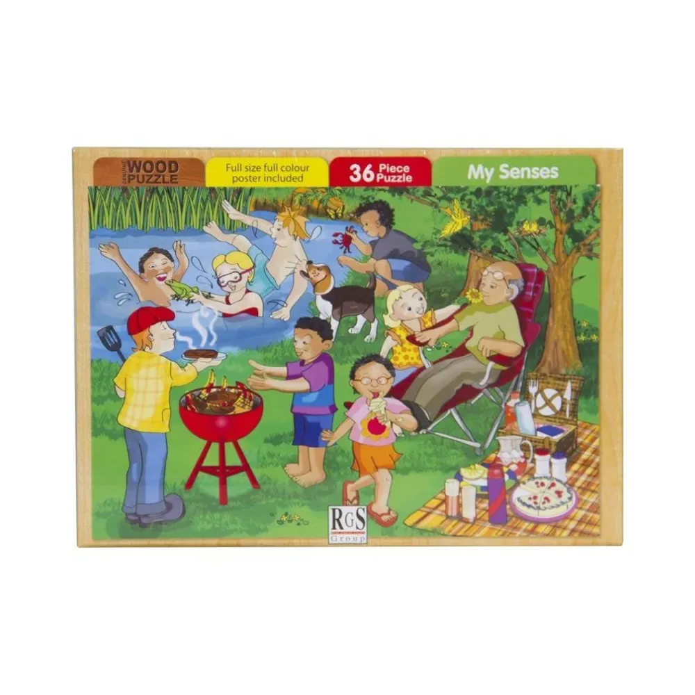 Puzzle 36pc My Senses - Interstat