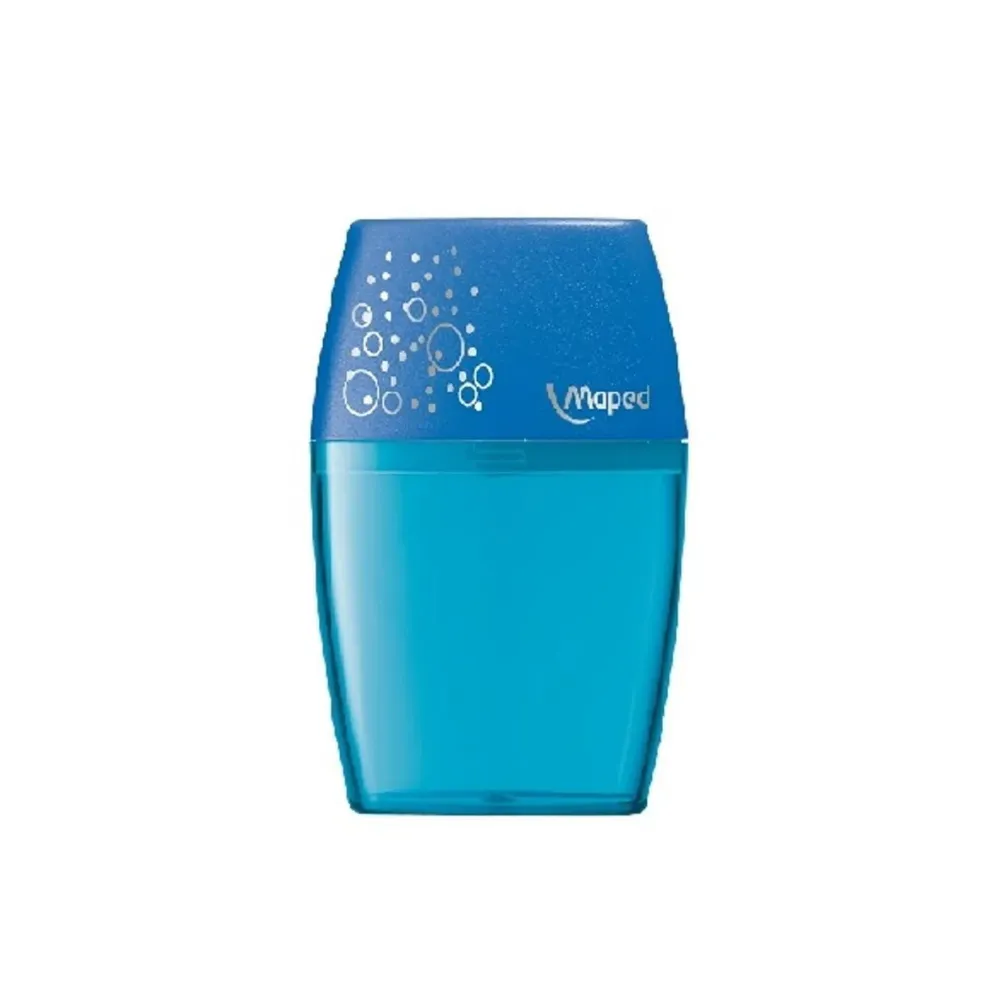 Sharpener 1 Hole Shaker FSC Blue - Maped