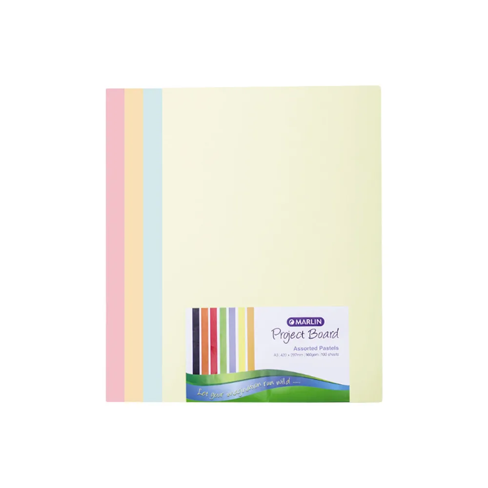 Boards Pastel A3 100`s - Marlin 