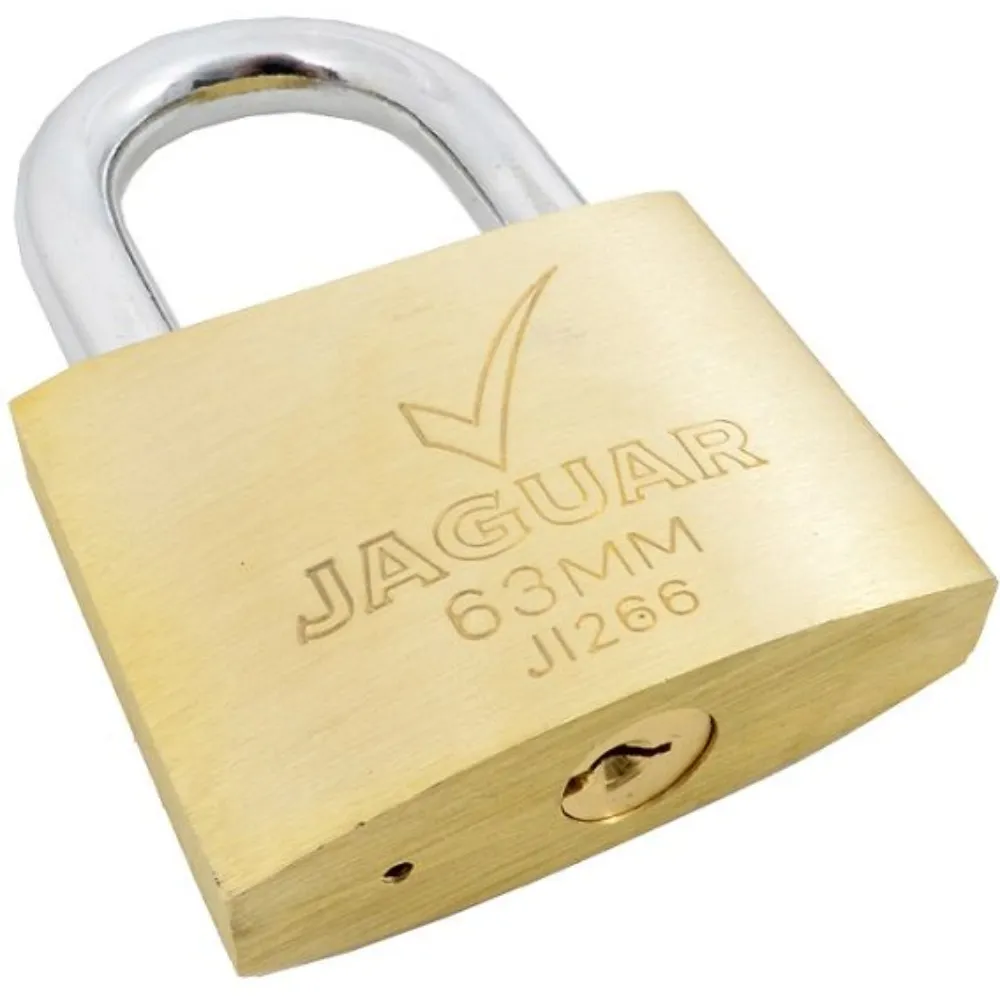 [6009693511996] PADLOCK 63mm BR STD JAGUAR CLAM