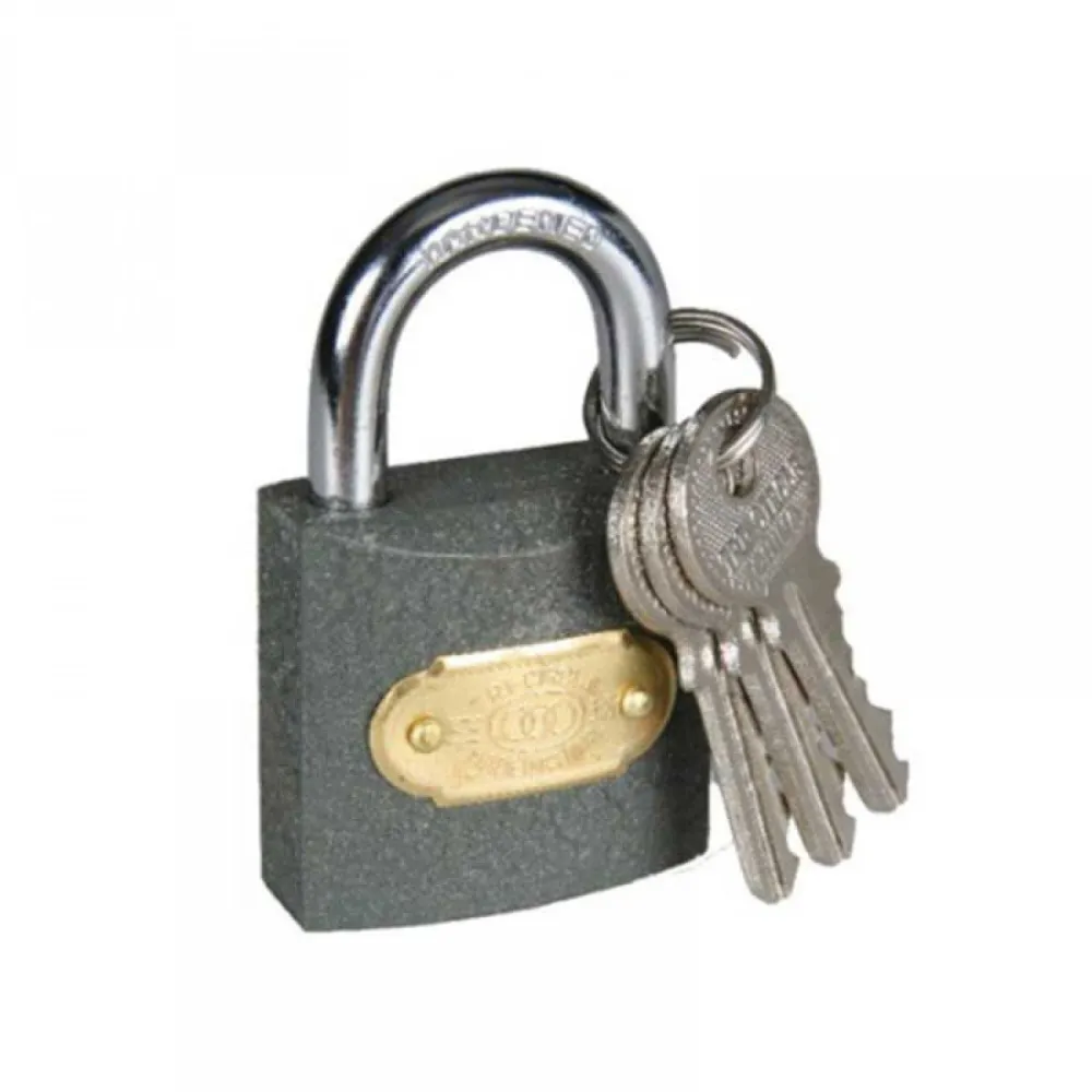 [6009693517110] PADLOCK 63mm IRN 2PAC K/A