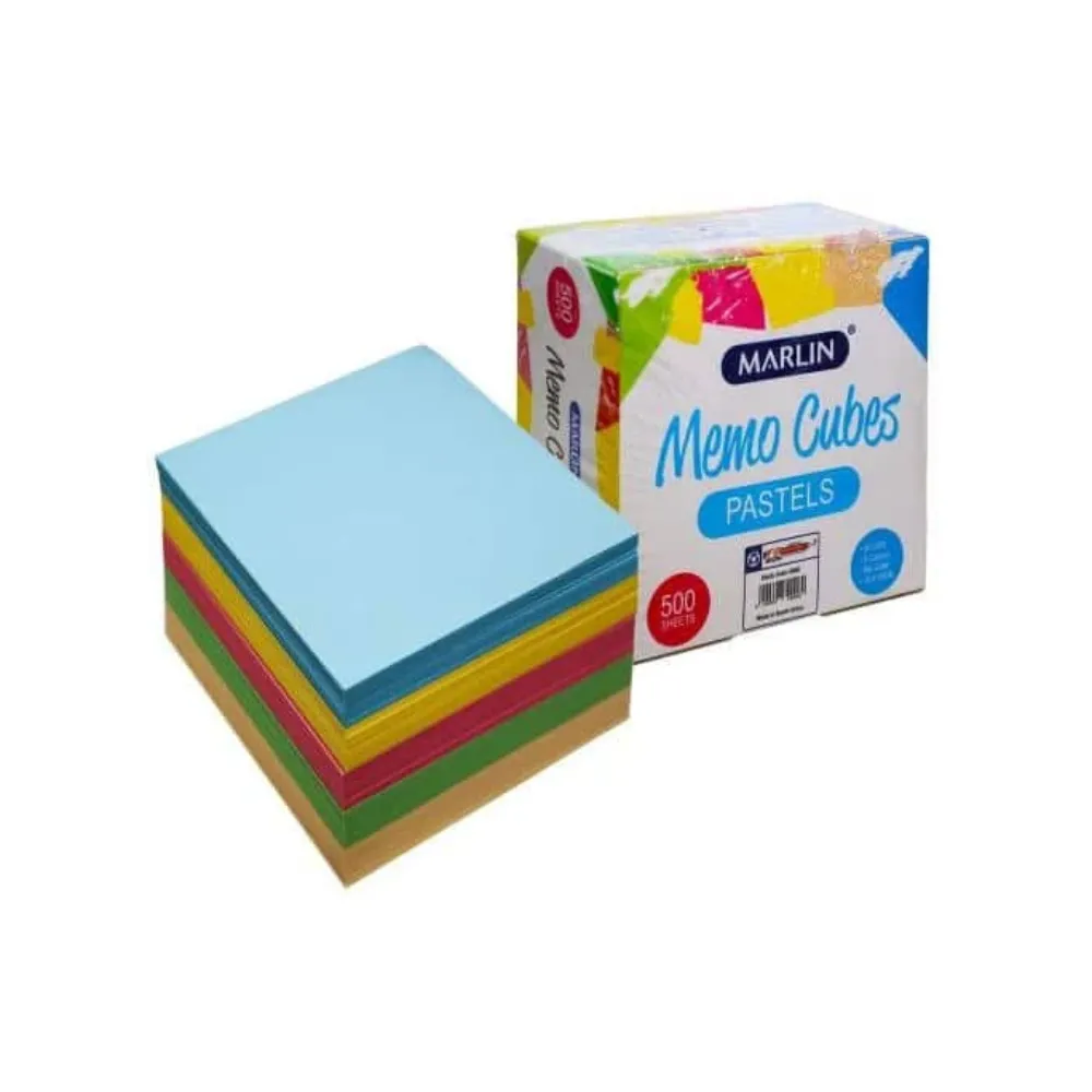 Cubes Brights Ass 5 Colour  - Marlin
