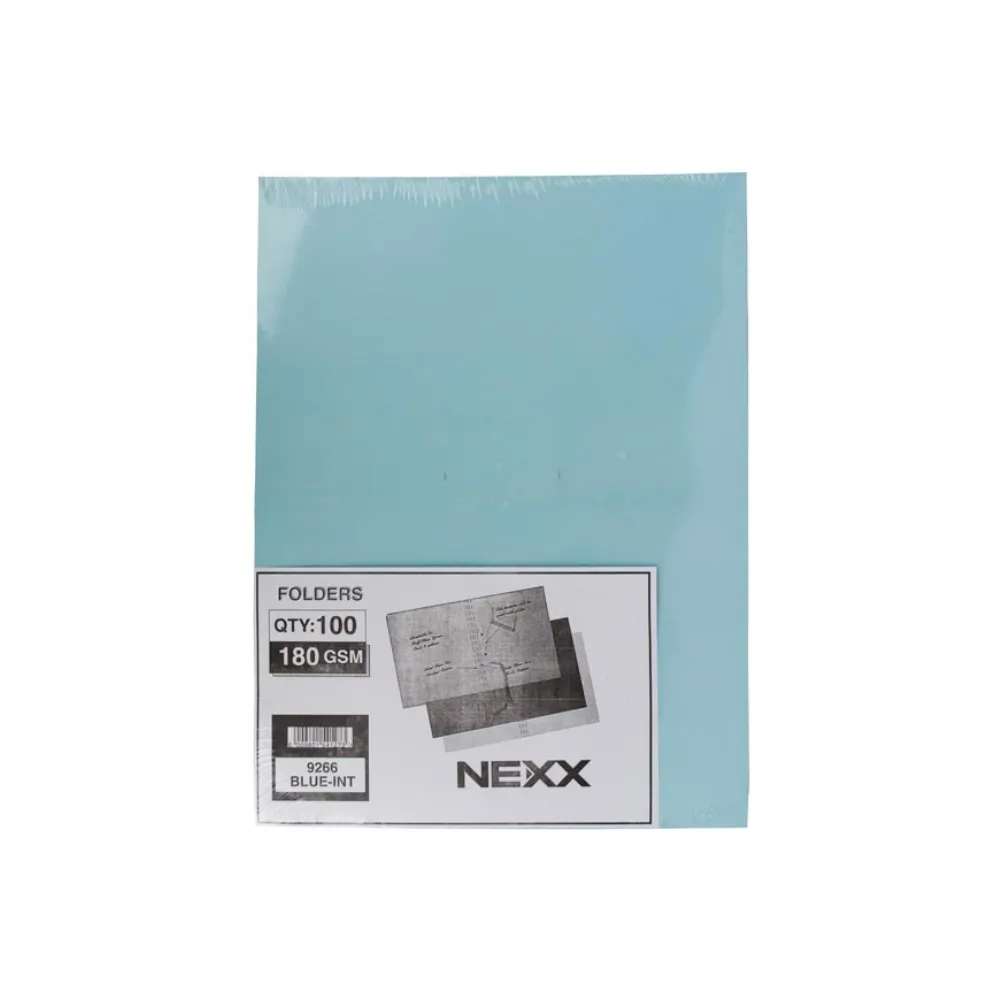 [6009698065845] File Folder 100`s Green - Nexx