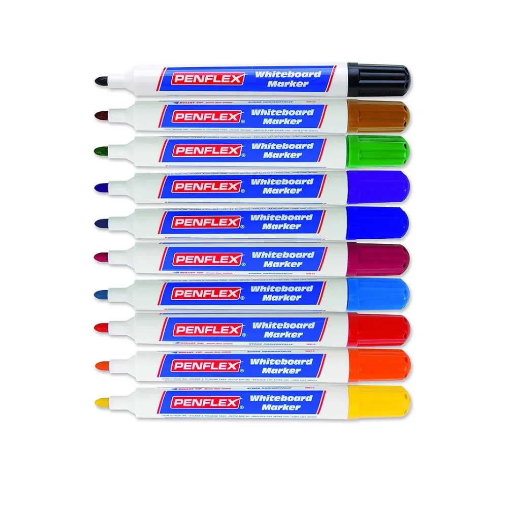 Marker Whiteboard WB15 Dark Blue 10`s - Penflex