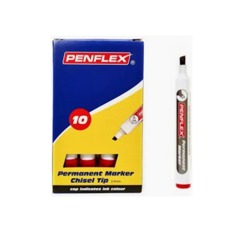 [6009701977844] Marker Permanent PM15 Red - Penflex
