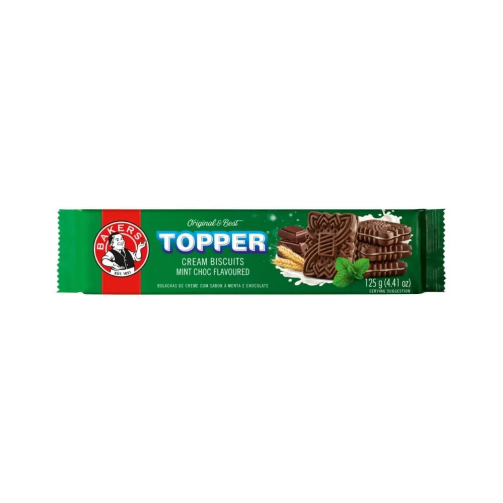 Bakers Topper 125g Chocolate Mint