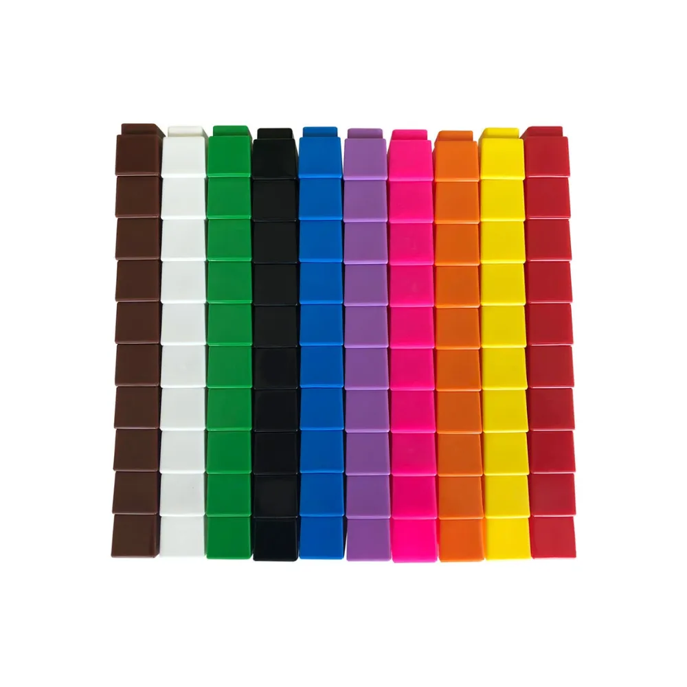 [6009707410550] Touch and Count Cubes 100`s