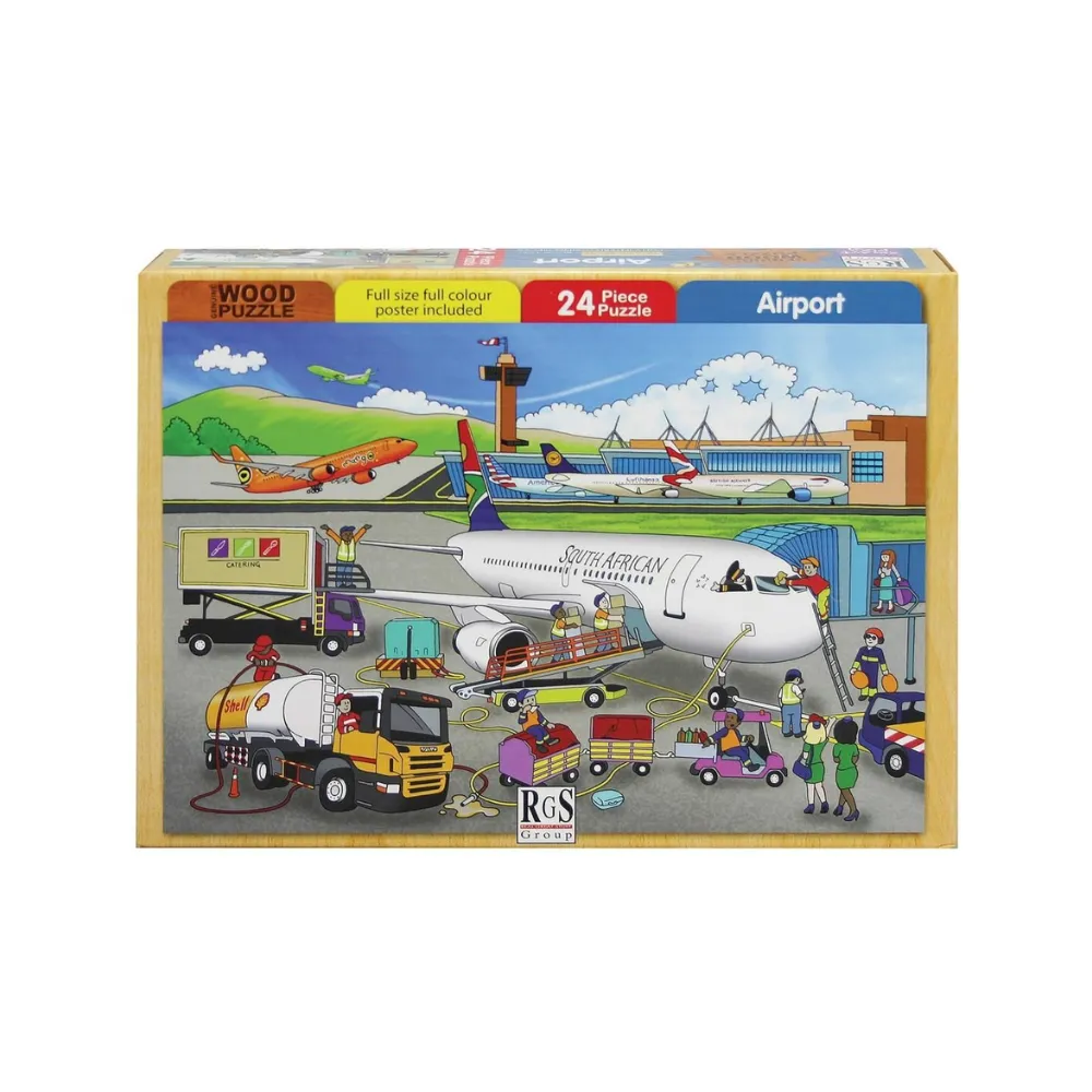 Puzzle Airport 24pc - Interstat