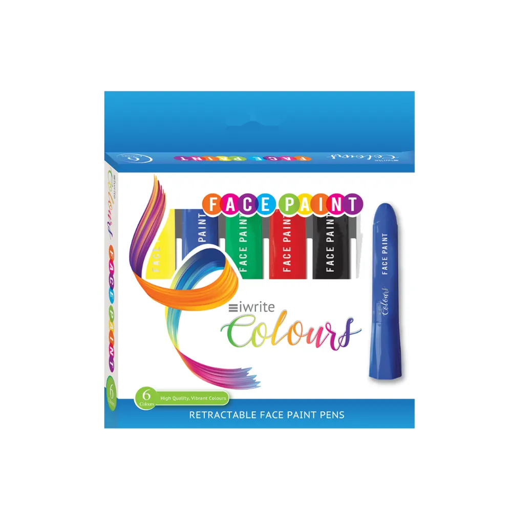 Face Paint Colours 6`s - iWrite 