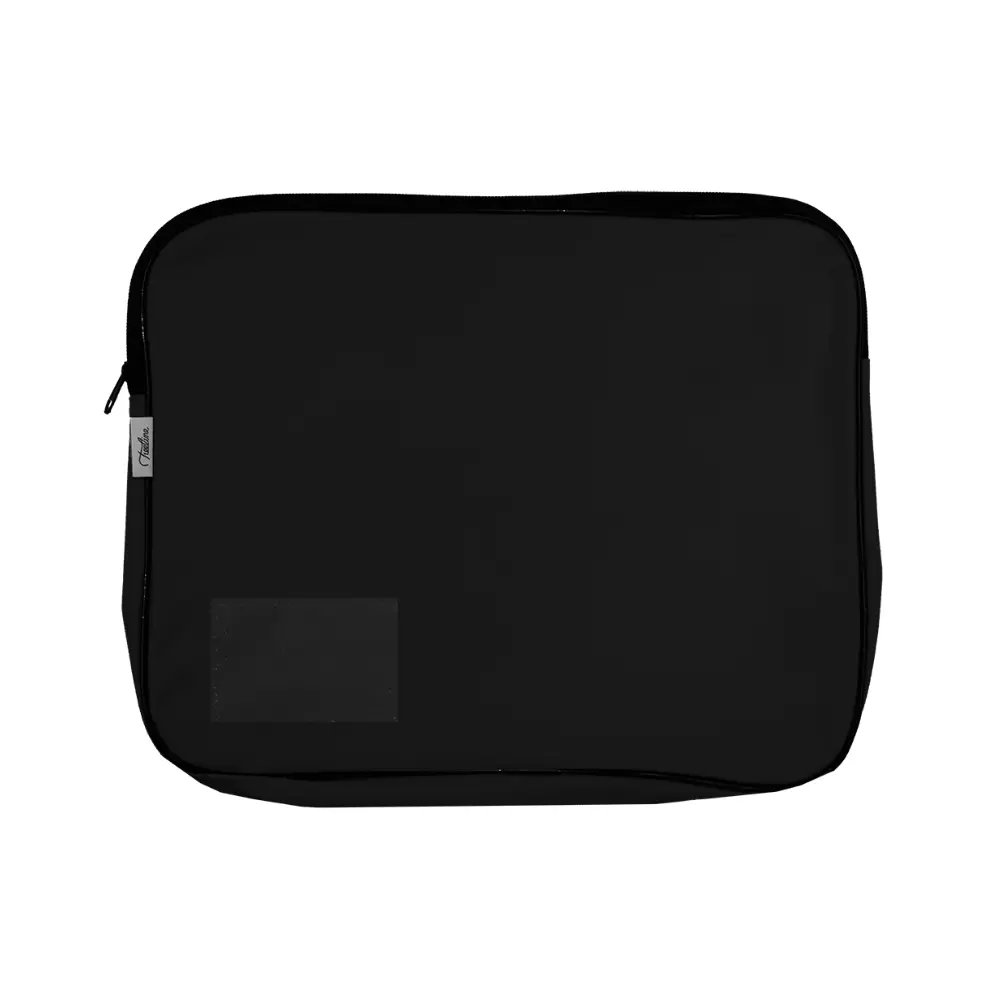 [6009707698286] Book Canvas Bag Black - Treeline 