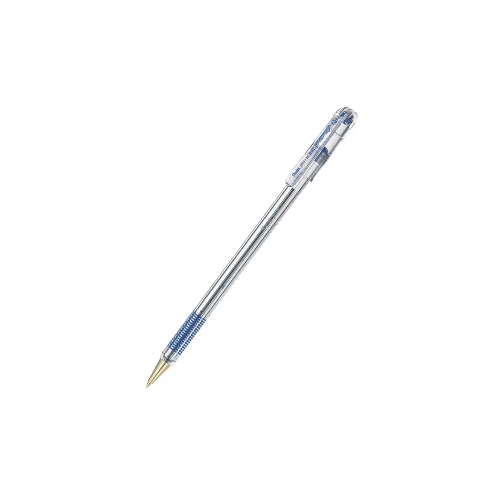 [3474371770034] Pen SuperB Ballpoint BK77M Blue - Pentel