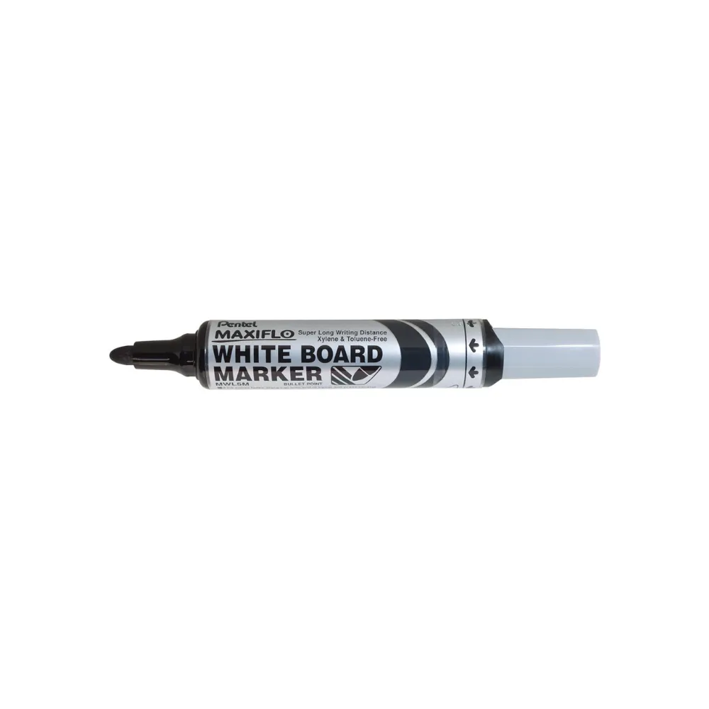 Marker Whiteboard Black Bullet MWLA-C - Maxiflo 