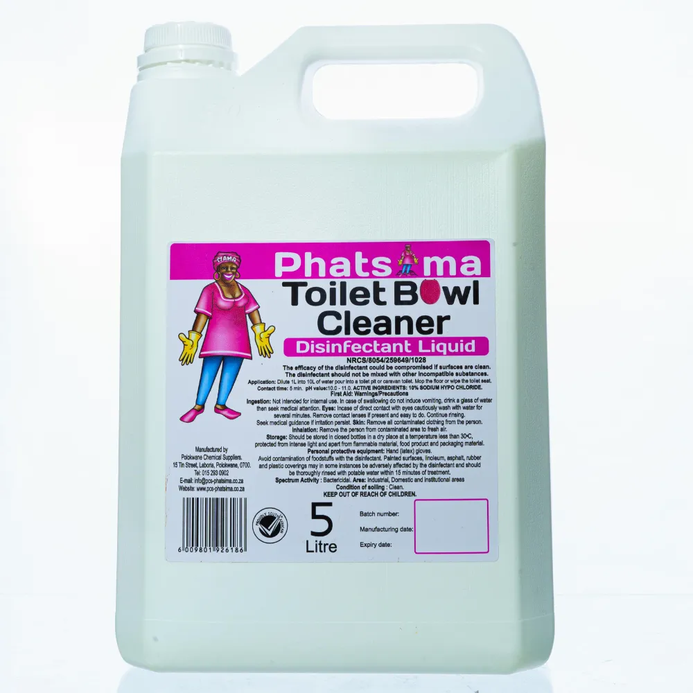 [6009801926186] Phatsima Toilet Bowl Cleaner 5lt