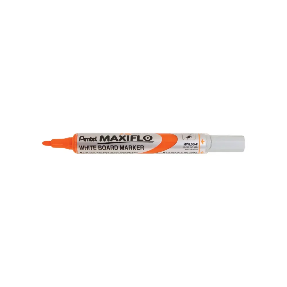 [3474377910762] Marker Whiteboard Orange - Maxiflo 