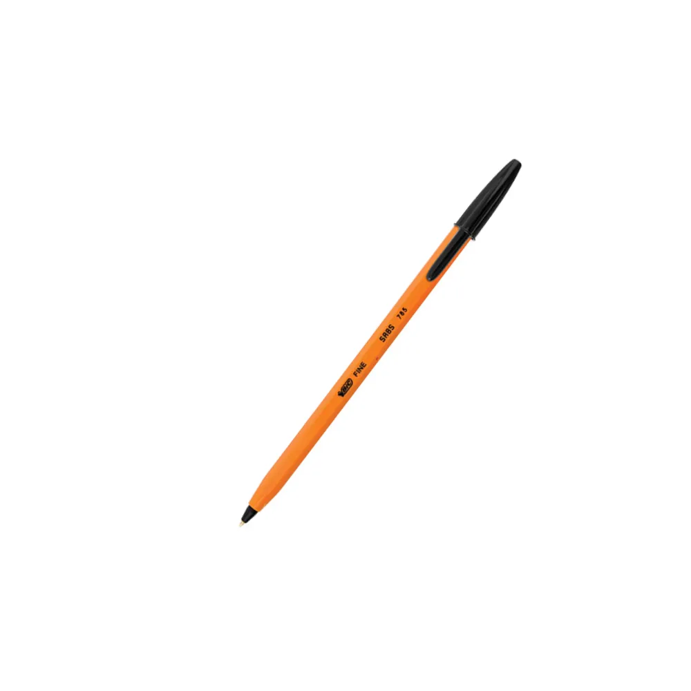 [1003] Pen Bic Orange Fine Black Single