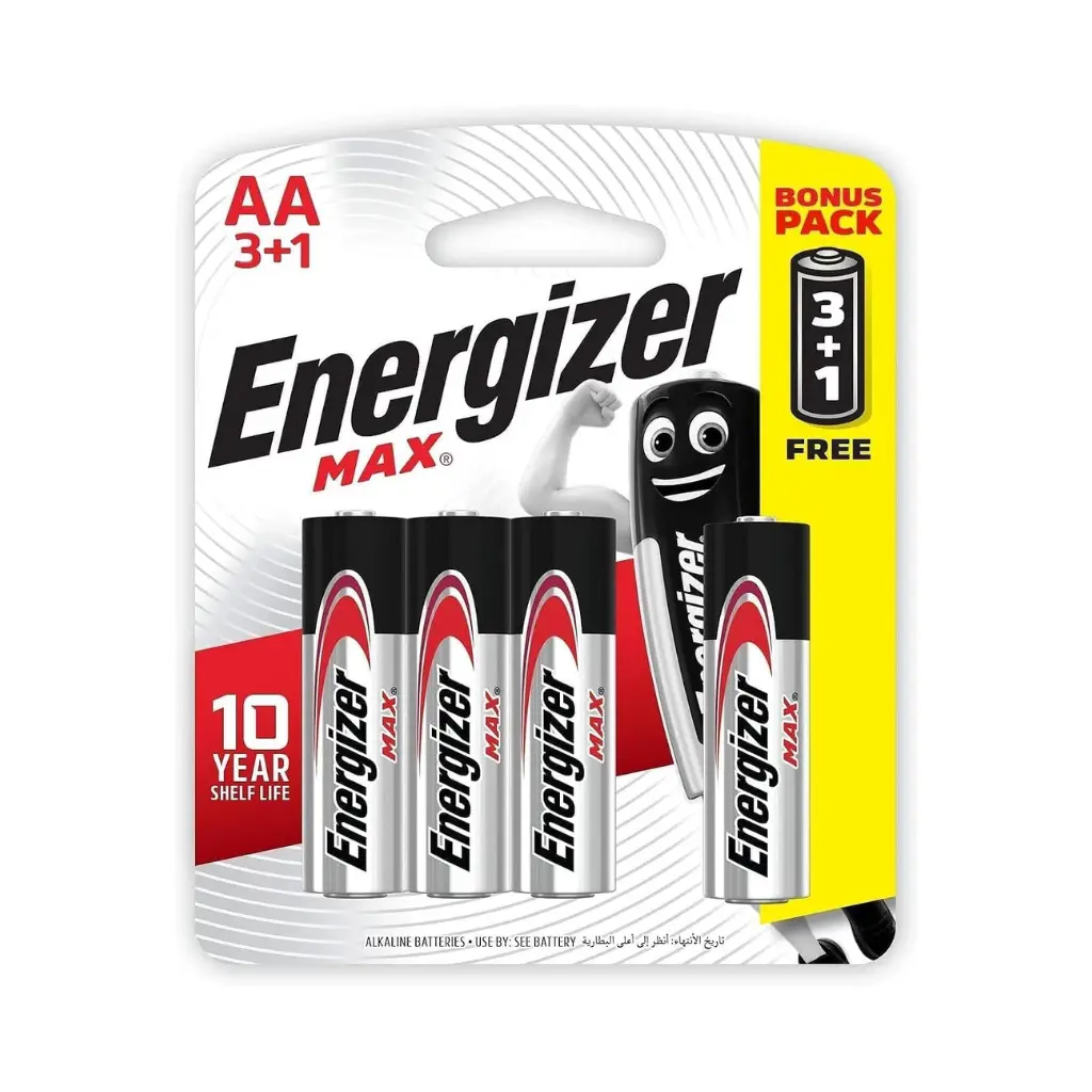 Battery AA - 4 pack - Energizer 