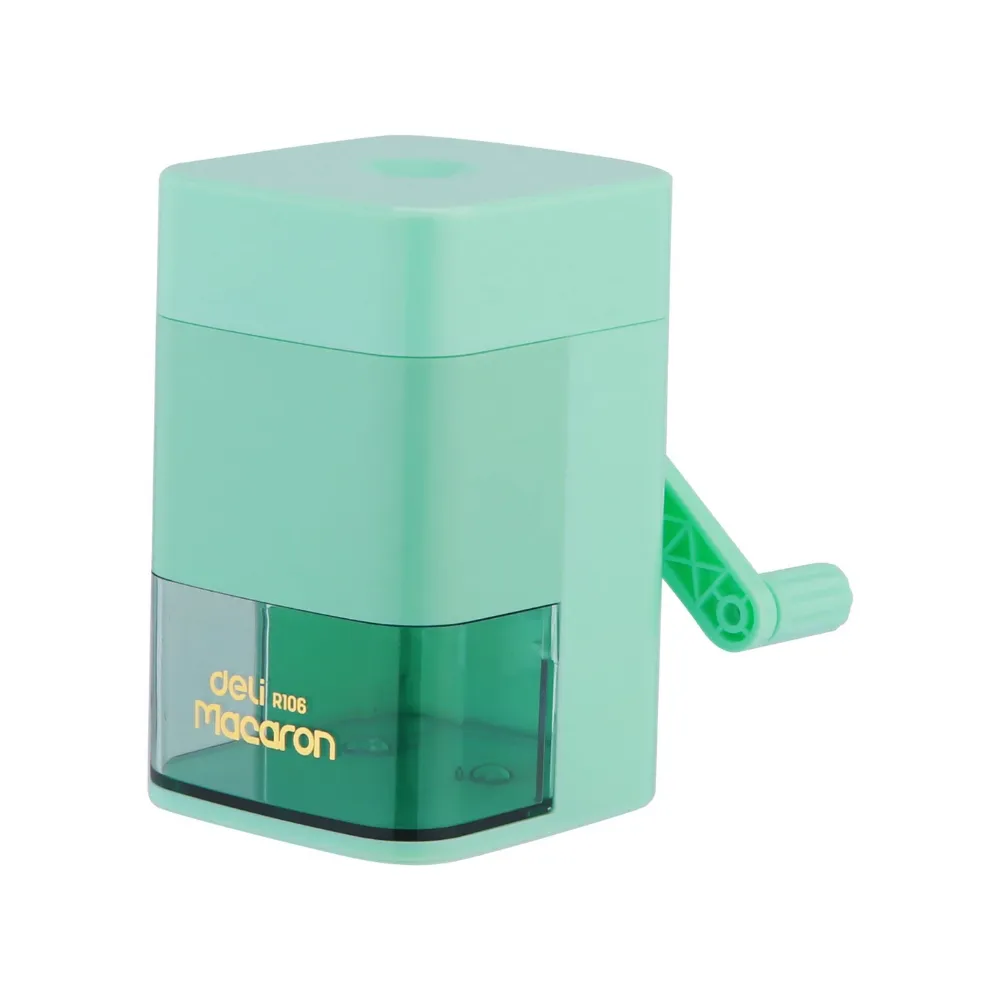 [6921734918352] Sharpener Rotary Pencil Asst - Deli