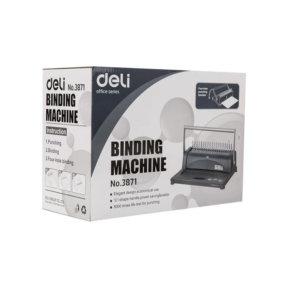 Binding Machine 350 12 Sht - Deli