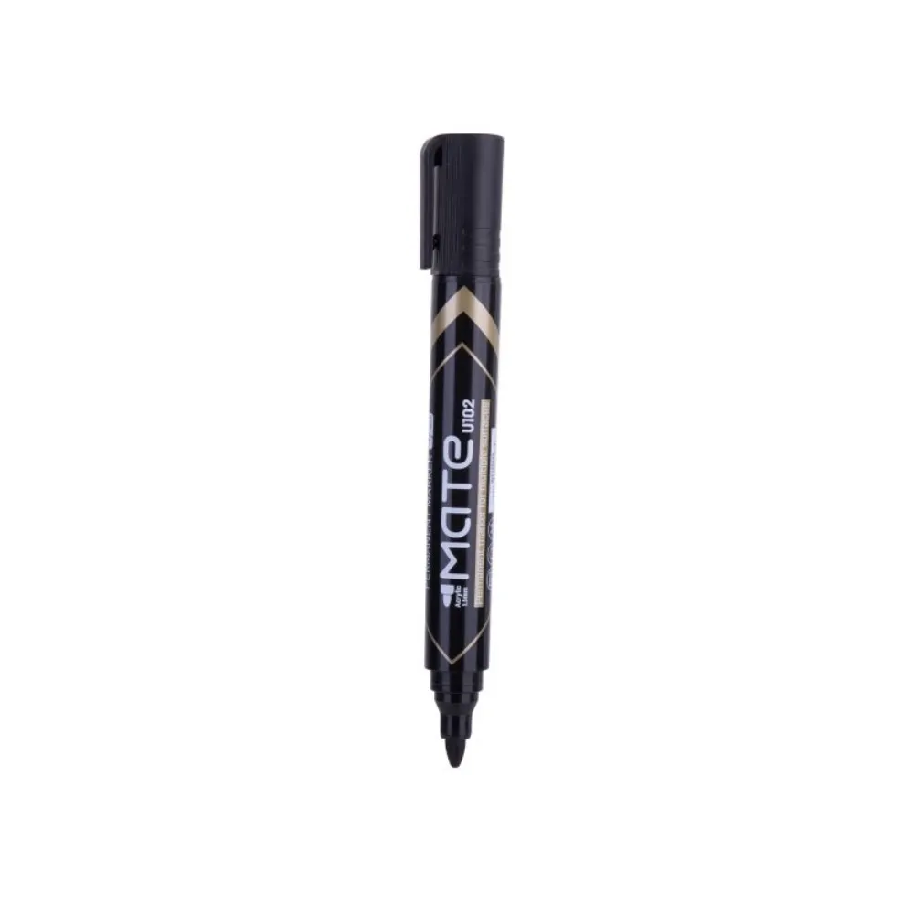 [6921734941046] Marker Permanent Black EU10220 Mate bullet tip -  Deli 