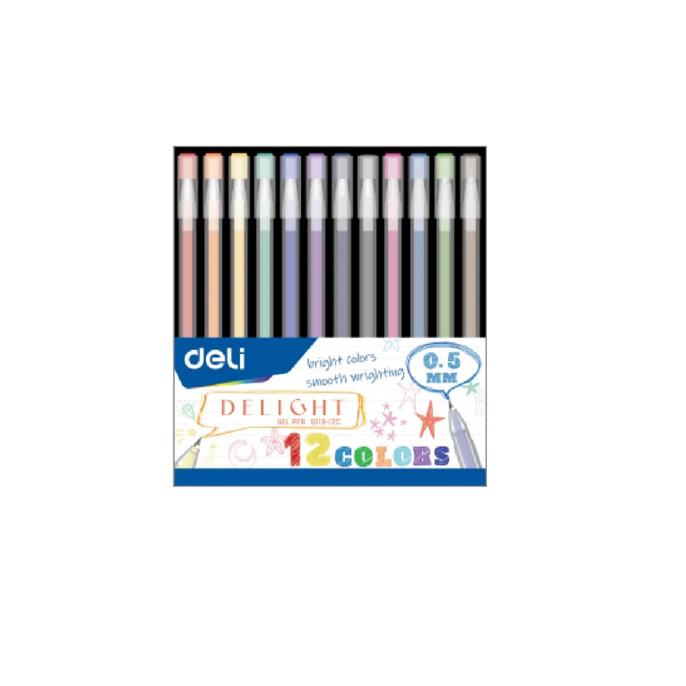 [6921734981684] Pen Gel Delight 12`s G119 - Deli - Tech 