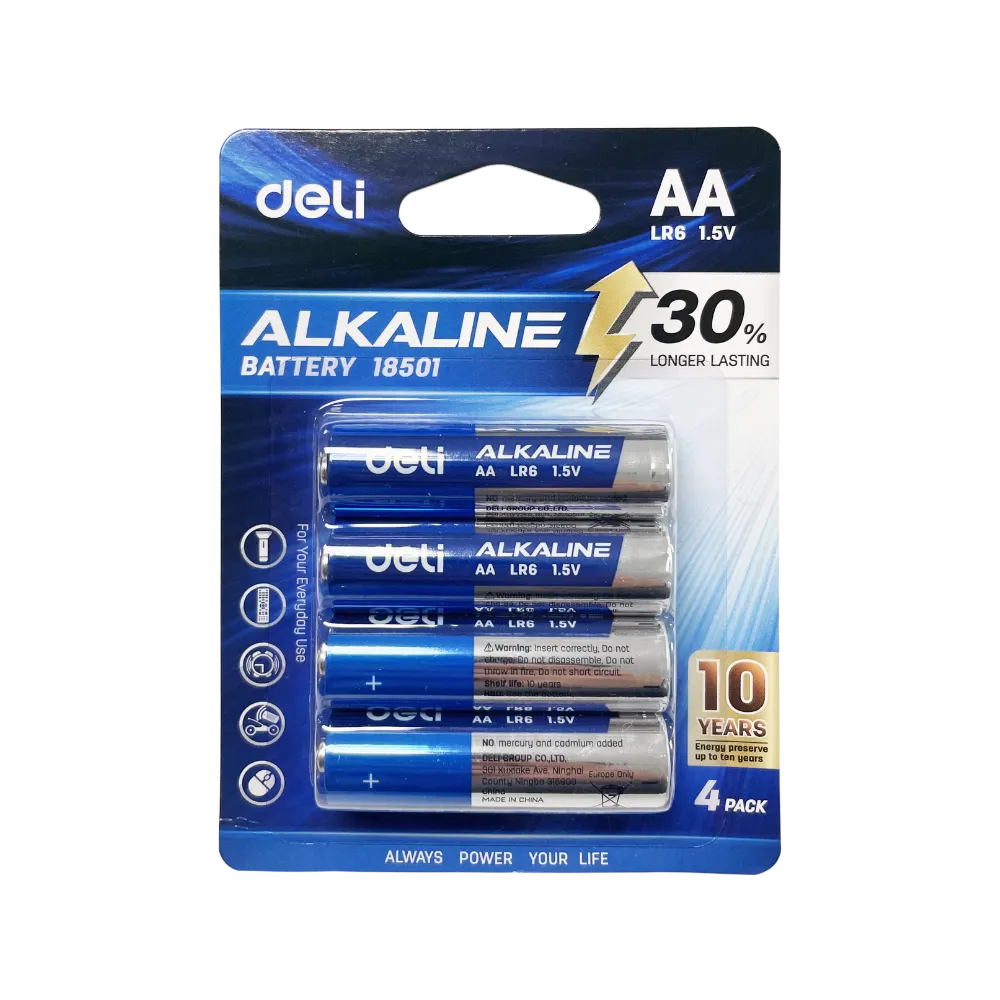 Battery AA 4`s - Deli