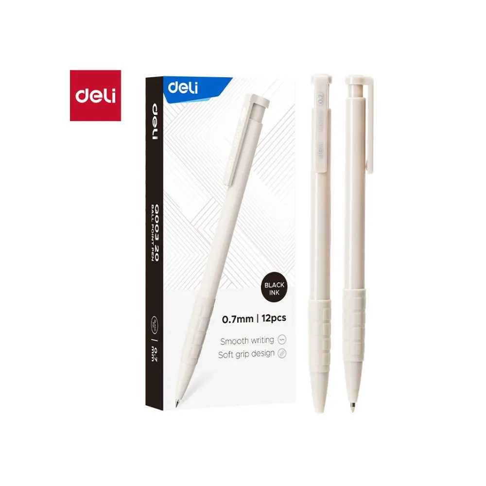 Pen Ball Point Daily 0.7 Black Q003 - Deli 