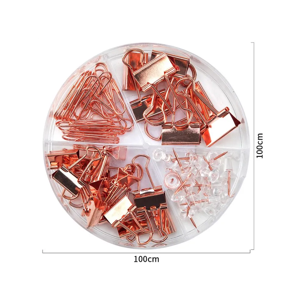 Desk Accessories Set Rose Gold 78553 - Deli 