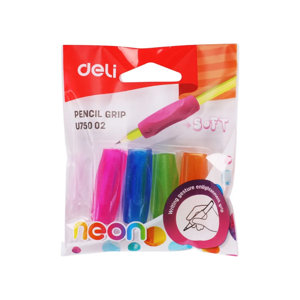 Pencil grip 4`s - Deli 