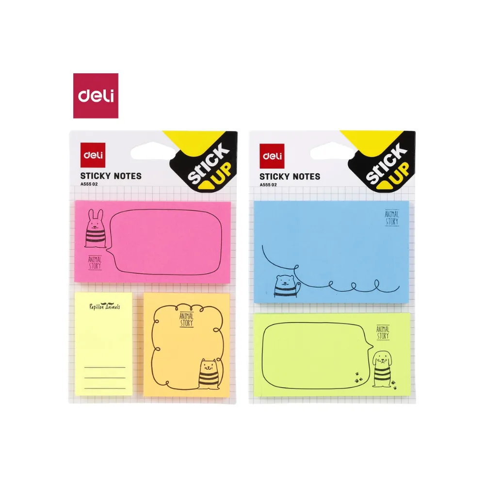 [6935205399892] Sticky Notes 76x95 50Sht - Deli 