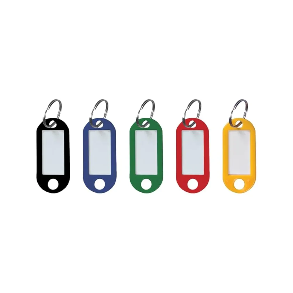 [6937544370976] Key Rings Disp 50 plastic int JZ5002