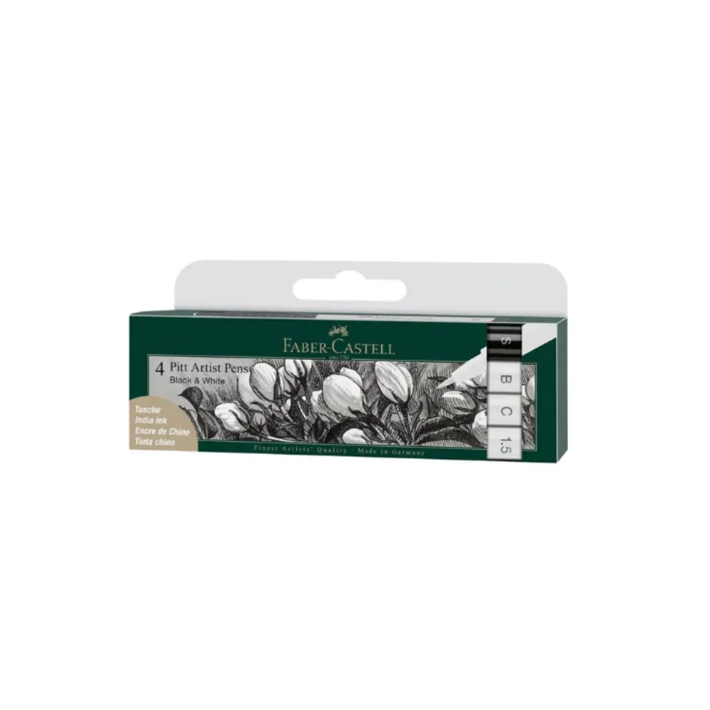 Pens 4 Pitt Artist Calligraphy Set - Faber-Castell B