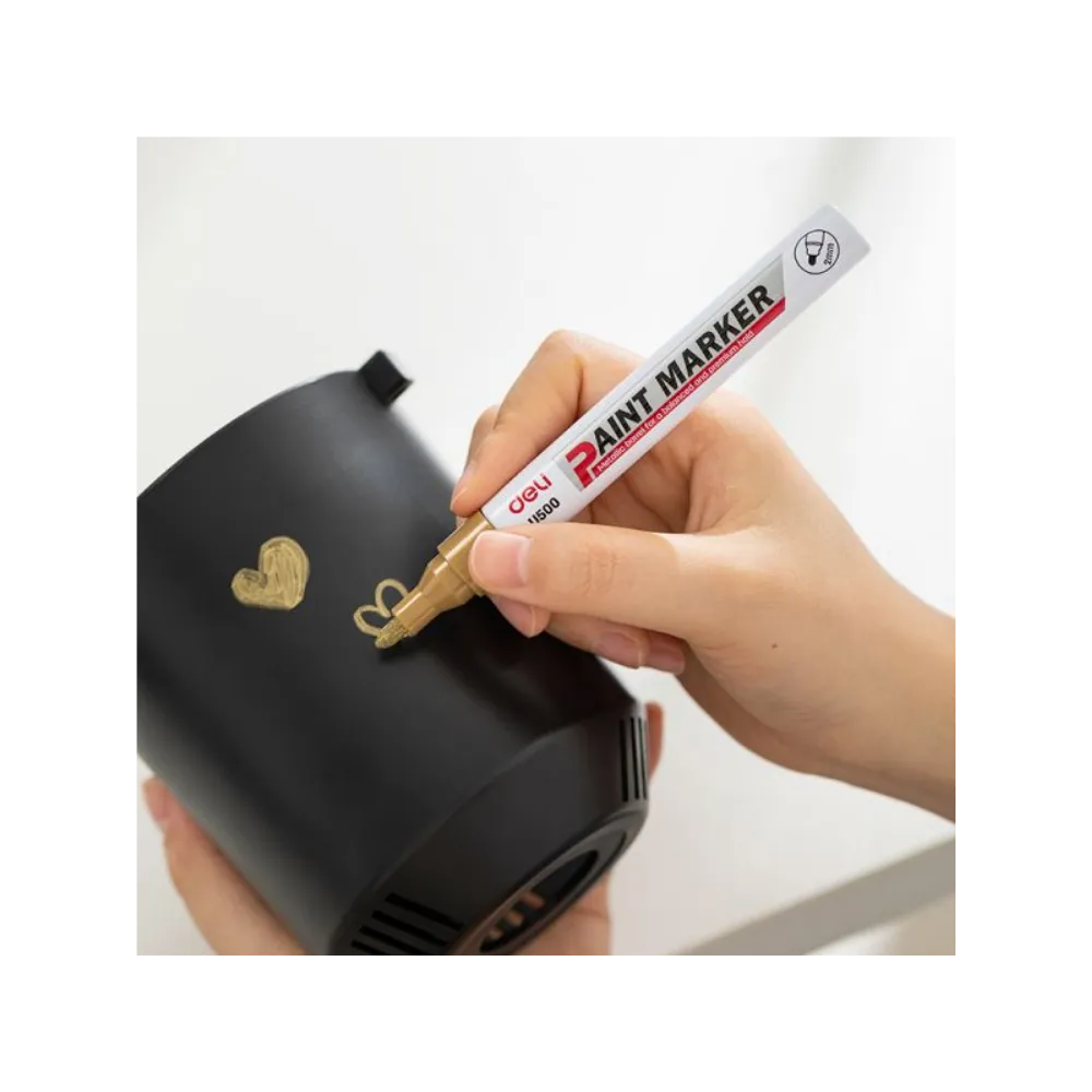 [6941798420615] Paint Marker Bullet Tip Gold - Tech