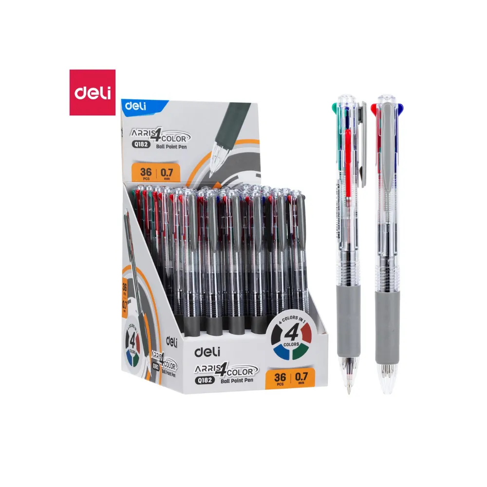 Pen Ballpoint Arris 4 Color 0.7 - Deli