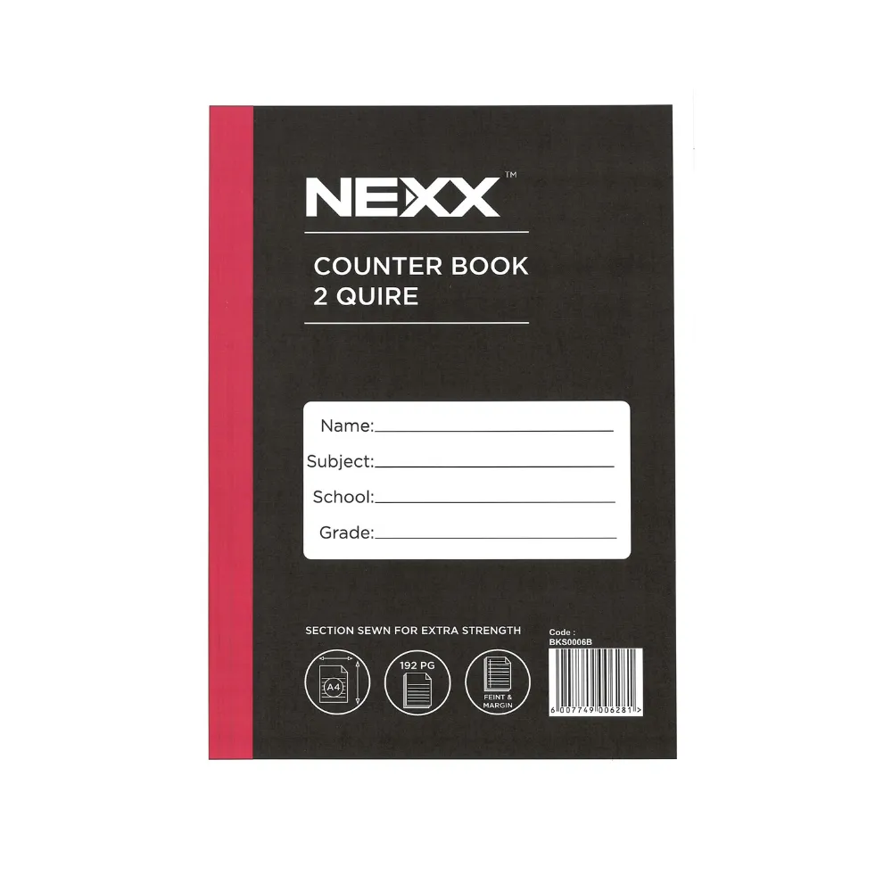 Book A4 192p Feint Margin - Nexx